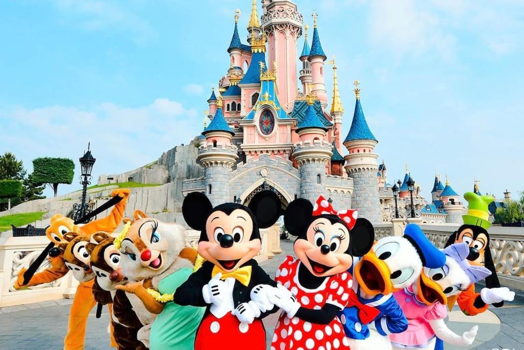 Family Disney Coconing A 10 Minutes Du Parc Coupvray Exterior foto